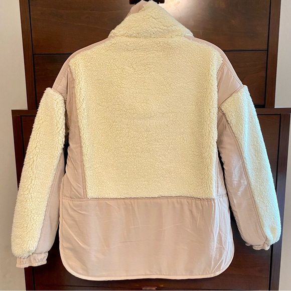 Anthro Daily Practice long sleeve Sherpa jacket - Picture 7 of 10